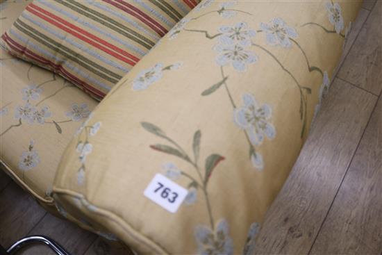 A pair of Duresta two seater settees, W.185cm